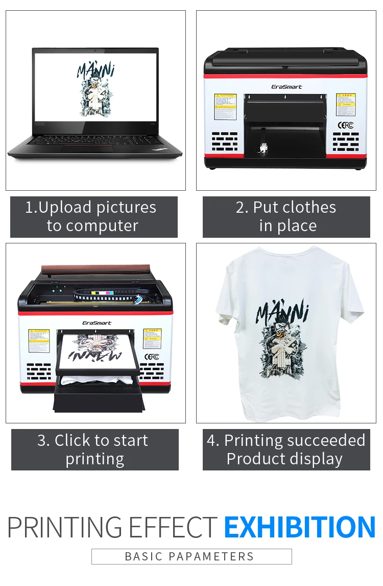 A3 AUTO Dtg Printer DIRECT to GARMENT T-shirt Printing Machine for ...