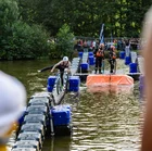 Factory Direact Sale Top Quality Water Play Equipment Modular Floating Pontoon Dock For Floating Bridge Of Amusement
