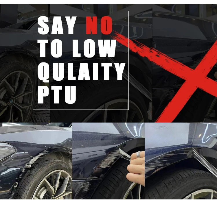 Wholesale Mil Tpu Material Clear Paint Protection Film For Cars Self