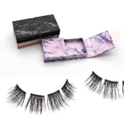 New Arrivals Private Label Custom 25mm 3d Mink Lashes Packaging Box Sectional Mink Lashes Custom Logo 3d Segmented Lashes