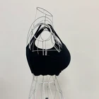 Sexy Women Vests Fashion New Clothing Sexy Crop Top Women Square Collar Sleeveless Short Vests Female