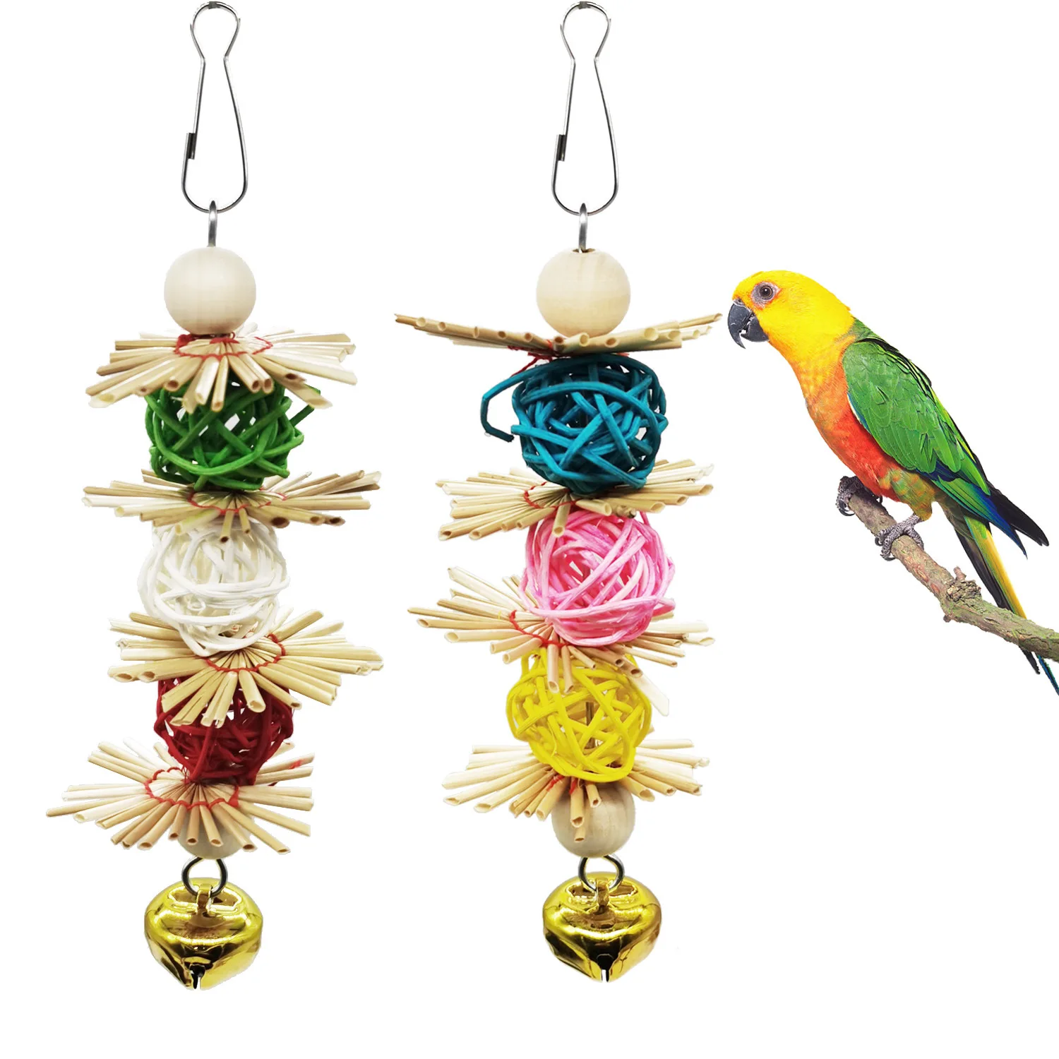 inexpensive bird toys