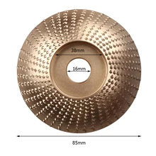 Popular Recommend 85MM Wood Carving Disc Grinding Wheel Kit Sanding Rotary Strong Toughness Polishing Abrasive Disc