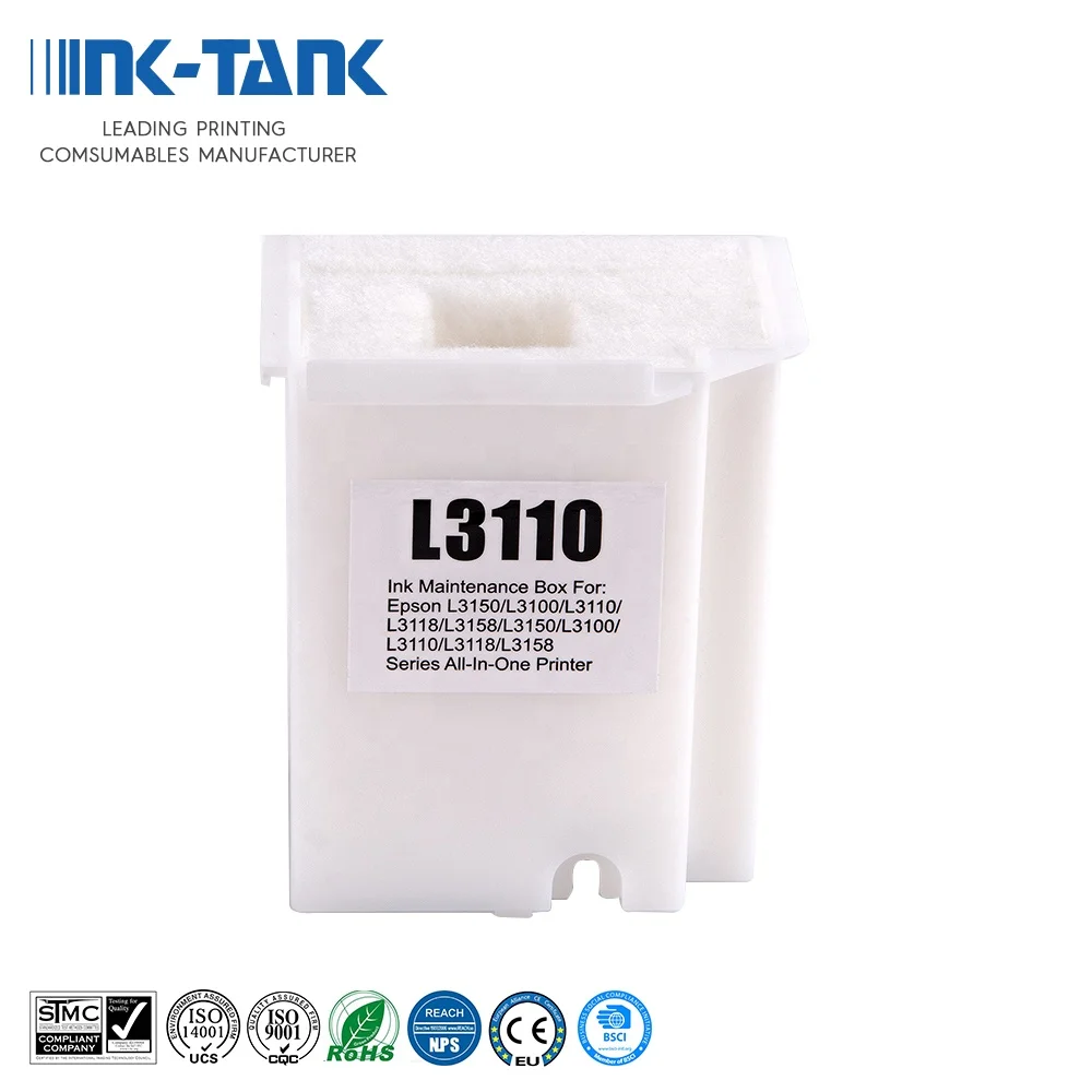 Almohadilla De Tanque De Tinta L3110,Caja De Mantenimiento De Esponja  Compatible Con Impresora Epson L3150,L3100,L31110,L3118,L3158 - Buy 1830528  Colección De 1749772 Wested Inkpad De Mantenimiento,Almohadillas De Caja De  Mantenimiento Residual Pagado 