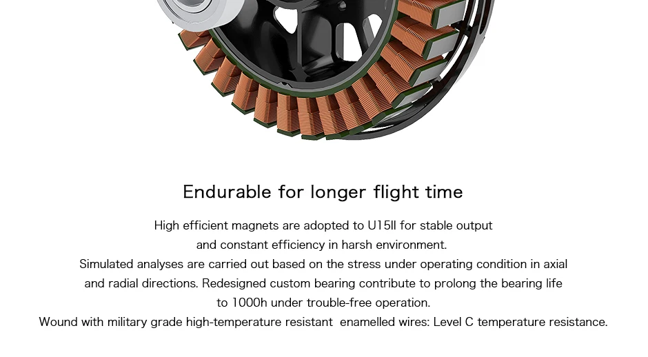 Tmotor U15ii Kv100 Large Load Manned Sensored Drone Motors For 100kg