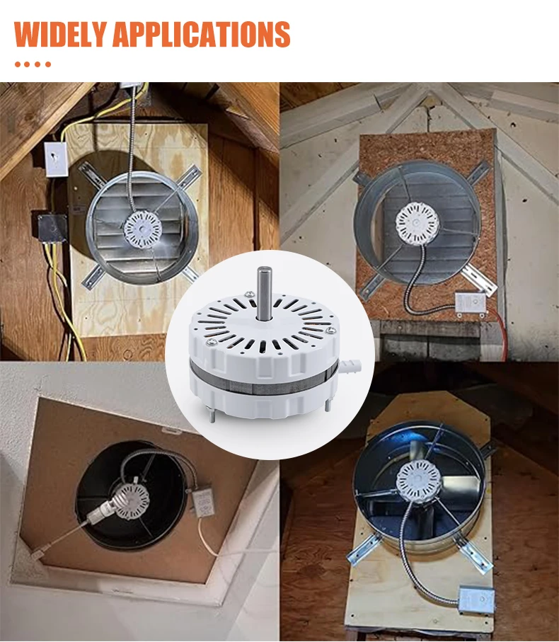 Power Vent Attic Fan, 120V, 60Hz, A0416B2059, A0510B2389 - detail 12
