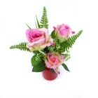 Rose New Design Realistic Faux Artificial Rose Flower Decoration For Valentine Day