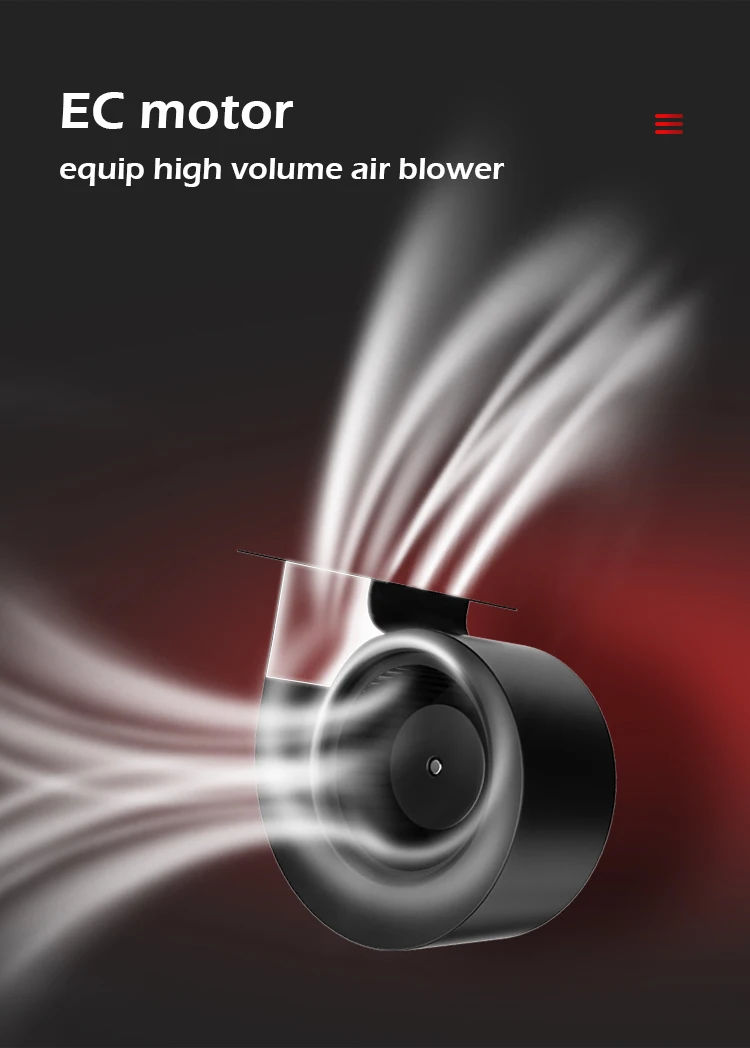 Ceiling Heat Recovery Unit, ERV, 110V, 80cfm - detail 12