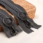 Baby Clothes Custom Zip Cheap Price Baby Clothes Zipper 5 Black Plastic Open End Zipper For Garment