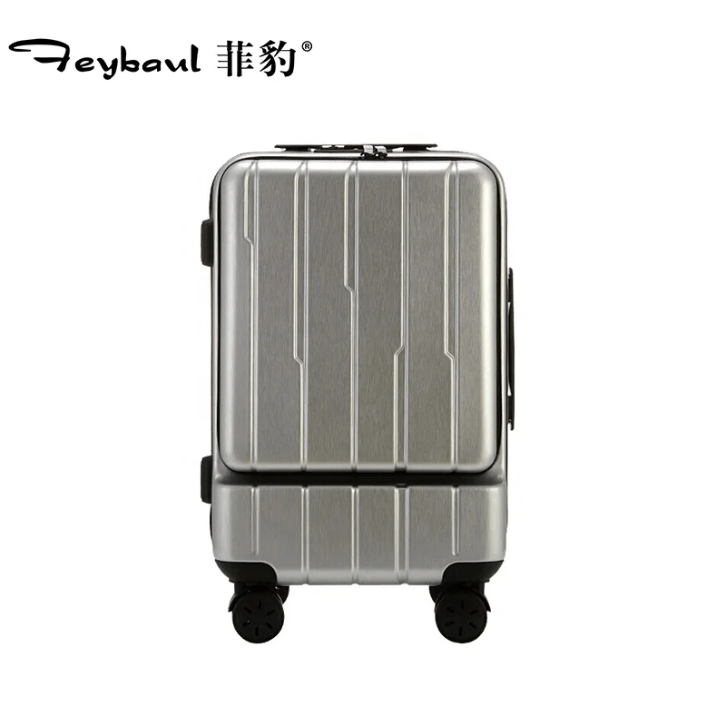 Front Open Computer Compartment Luggage 