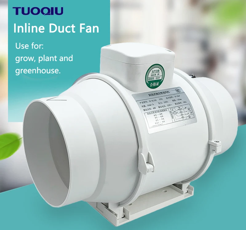 Inline Duct Booster Fan, 1200Cfm, 220V, Electric - detail 12