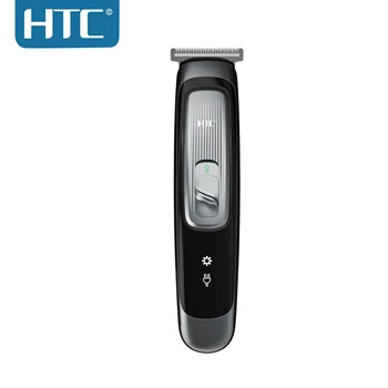 HTC AT-505 Rechargeable Men Beard Trimmer Zero Hair Cutting Machine Precision T-blade Hair Trimmer