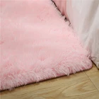 Silk Carpet Luxury Long Hair Belgium Silk Carpet Floor Living Room Shaggy Carpet