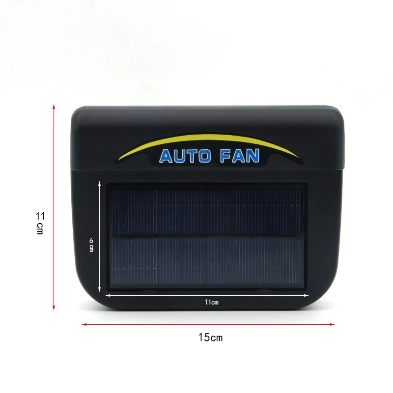 Solar Powered Exhaust Fan, Portable, Plastic - detail 10