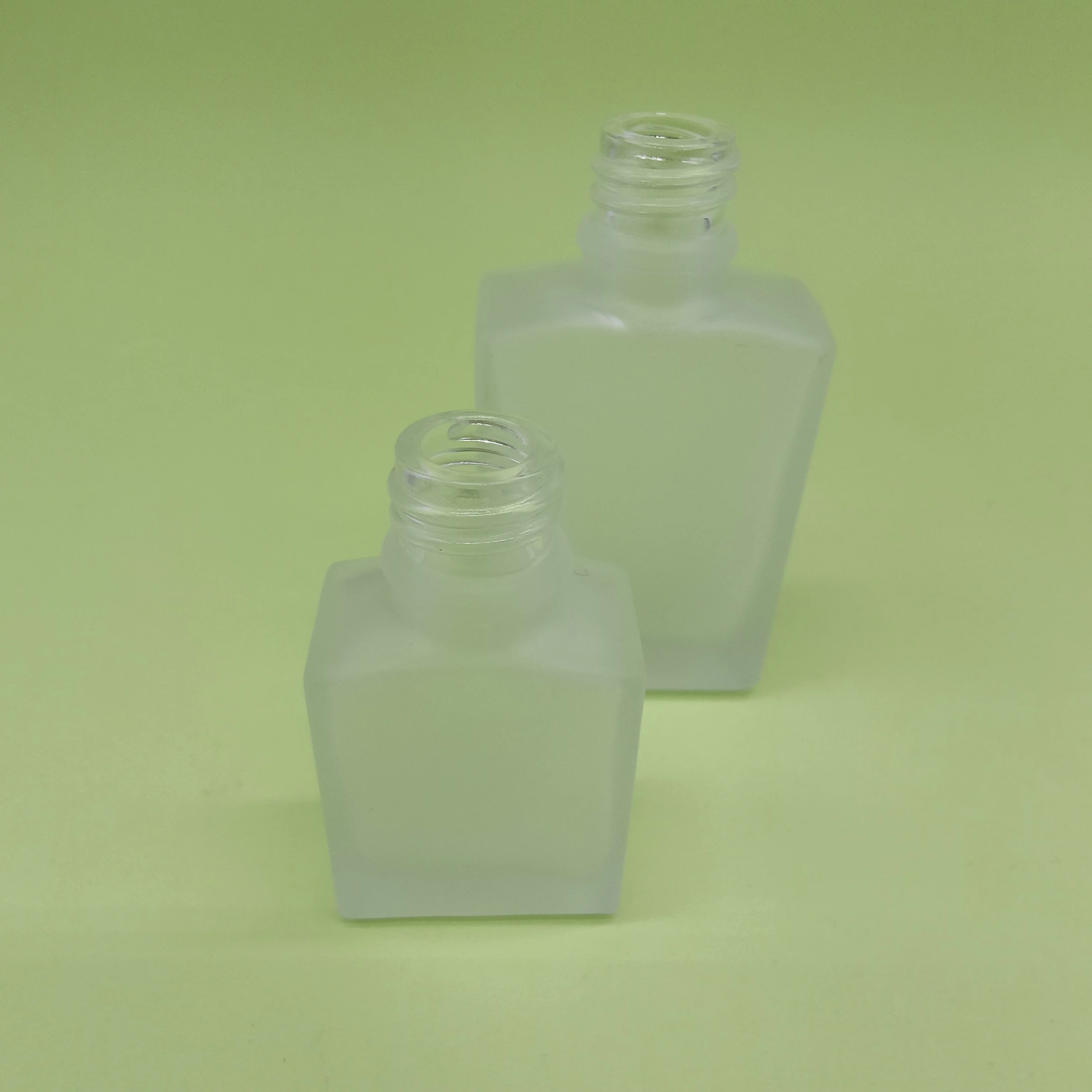 30ml wholesale frosted glass bottle glass perfume bottle square essential oil bottle-26