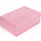 Box Plastic High Quality PP PET PVC PS Sneaker Packing Matte Blister Packaging Folding Box