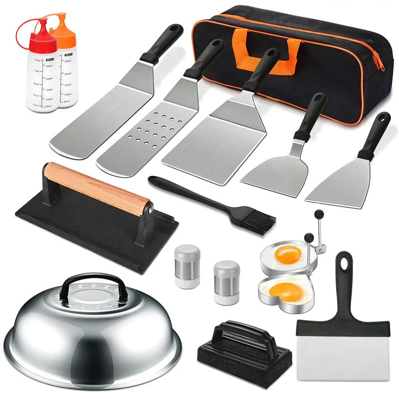 BBQ Flat Top Grill Accessories Set