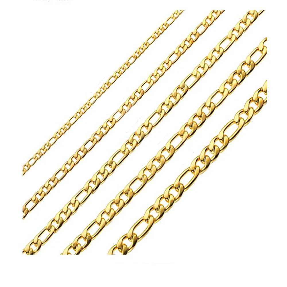18k Gold Plated Stainless Steel Chain 