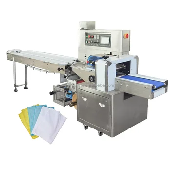 hot popular easy operation semi automatic cleaning cloth towel tissue packing machine