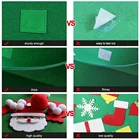 Hanging Decoration Ourwarm 2020 DIY 26 Pcs Ornament Wall Hanging Felt Christmas Tree Decoration For Children