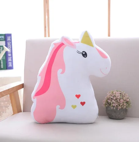 New 40cm Cartoon Unicorn Plush Toys Rainbow Dash Pony Doll Toy For Children's Toy Pillow