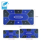 Poker Mat Game Mat UOO Manufacture For Sure Sick Rubber Foam Poker Game Mat Gambling Table Mat Casino Table Mat