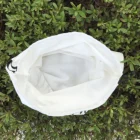 Plain Cotton Shoulder Bag Wholesale Custom Printed Plain Natural Organic Cotton Canvas Material Shoulder Dust Bag