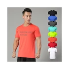 T Shirt Wholesale Custom Print Plain Blank Sublimation 100% Polyester White Sport Men T Shirt For Women