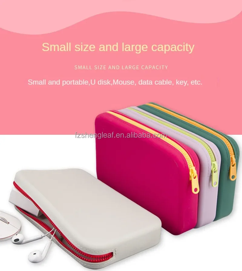 product luxury unisex pvc mini cosmetic bag unique cute zipper pouch for travel ladies women girls custom logo  coin purse case-2