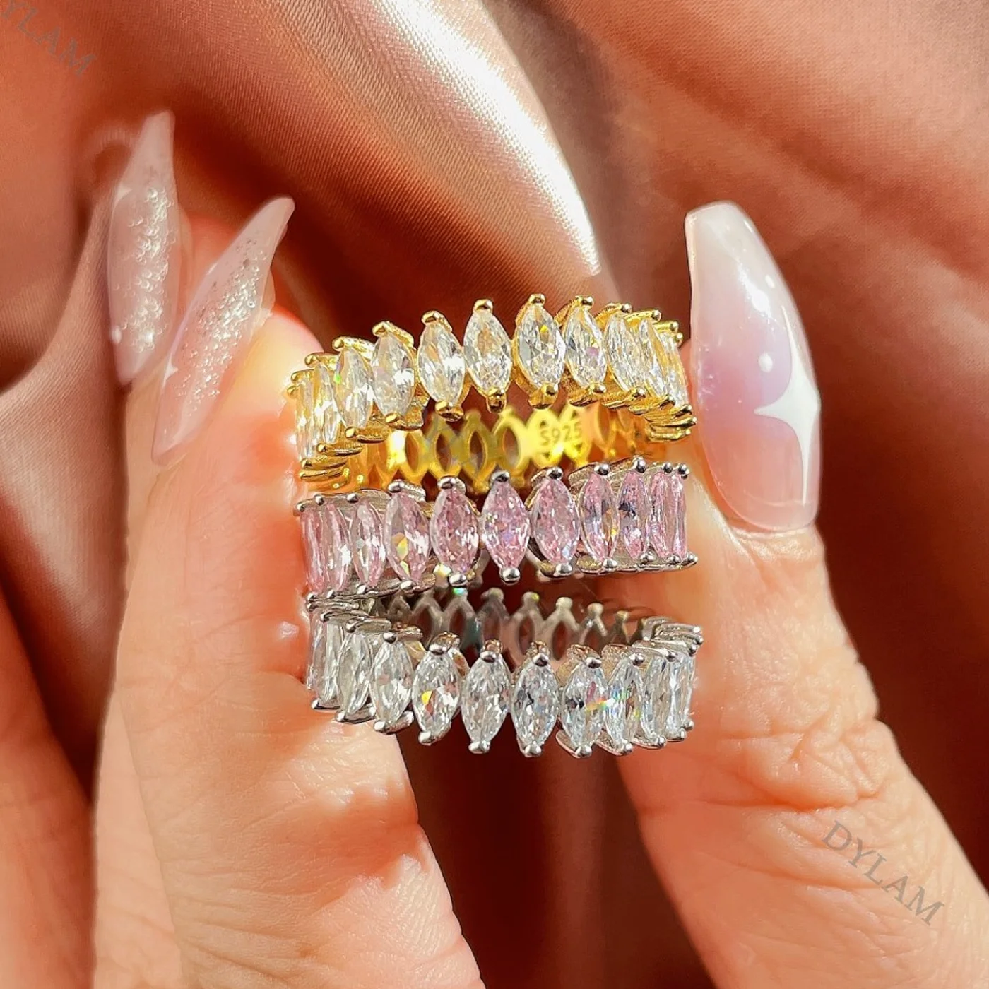 Dylam Radiant Engagement Ring Gorgeous 