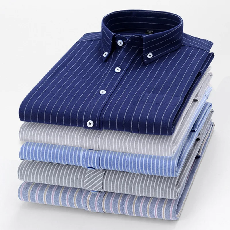 OEM ODM Vintage Shirt 100%Cotton Oxford Long Sleeve Dress Turkey Men Shirts