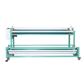 YL2009-J2 Cloth rewinder Simple textile fabric roll  machine fabric inspection rolling tubes machine