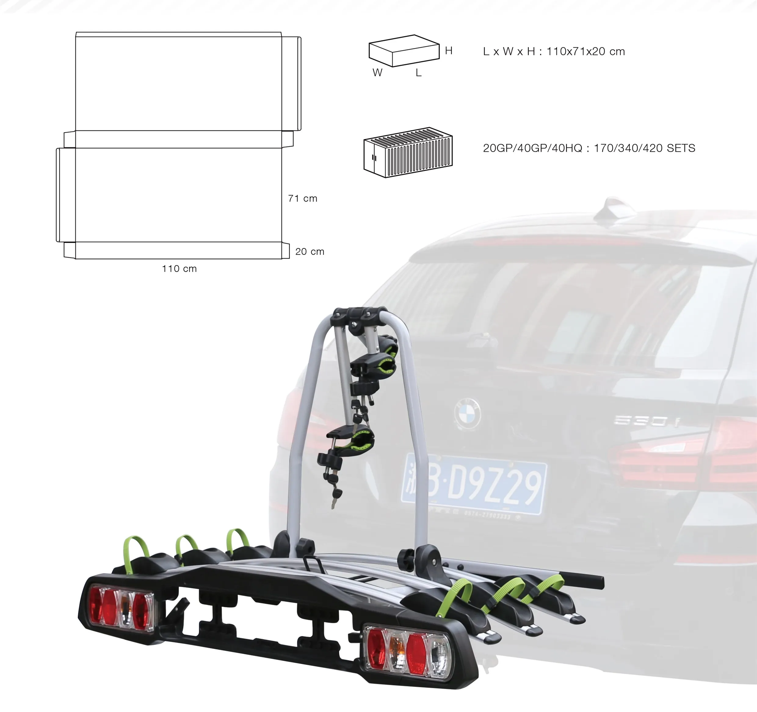 bike rack TB-009A3