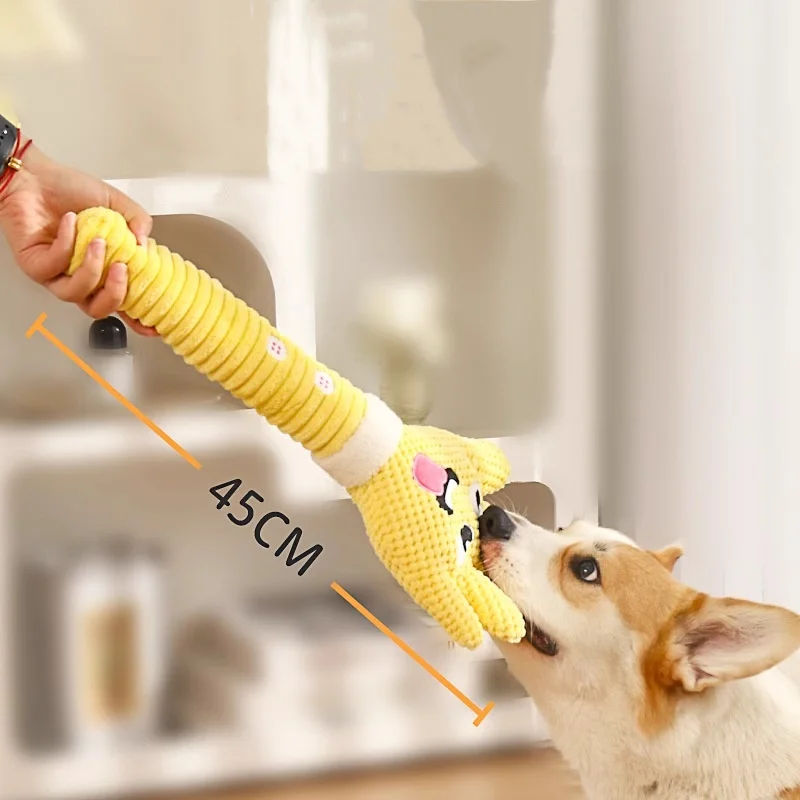 New Palm Design Dog Toy Relieves Boredom Bite-resistant Grinding Teeth Sound Toys Suitable for Small and Large Dog Pet Products details