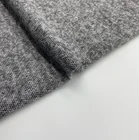 Fabric Gray Hot Sale Polyester Viscose Rayon Blended Fabric Gray Velvet Fabric Knitted Stretch For Clothes