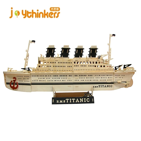 Diy 3d Wood Puzzle Ship Model Kit Wooden Assembly Toy Cruise Ship Model  Wood Boats Crafts Titanic Cruise Model Toy For Teenage - Buy 3d Wood Puzzle  Ship Model Kit Wooden Assembly