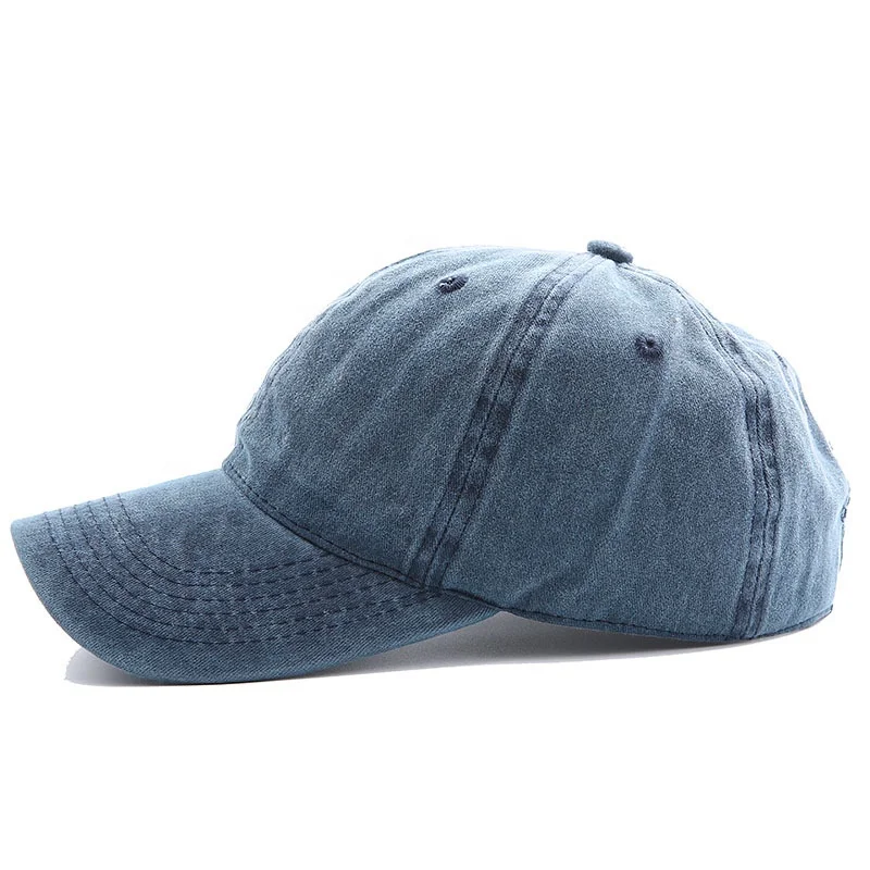Caps Unisex Wash Baseball Hat Embroidery Custom Logo Adjustable Hats New Fashionable