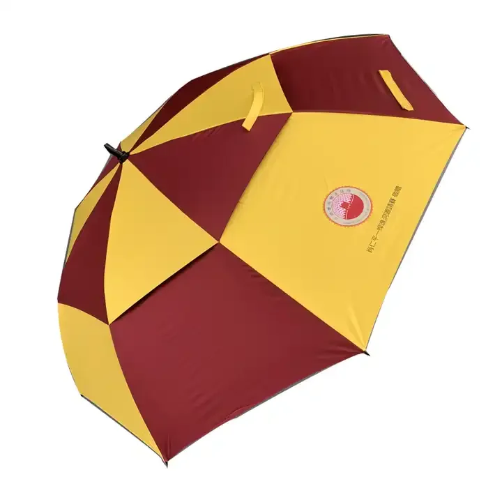 New inverse car Umbrella with logo prints Custom Double Layer Inside Out C Shape Handle design inverted Folding Reverse Umbrella