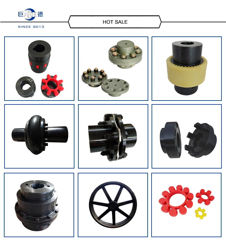 Factory Price Flexible Abrasion -Resistant PU /Rubber GR /MT/T Type Shaft Curved Jaw Coupling Spider Elements