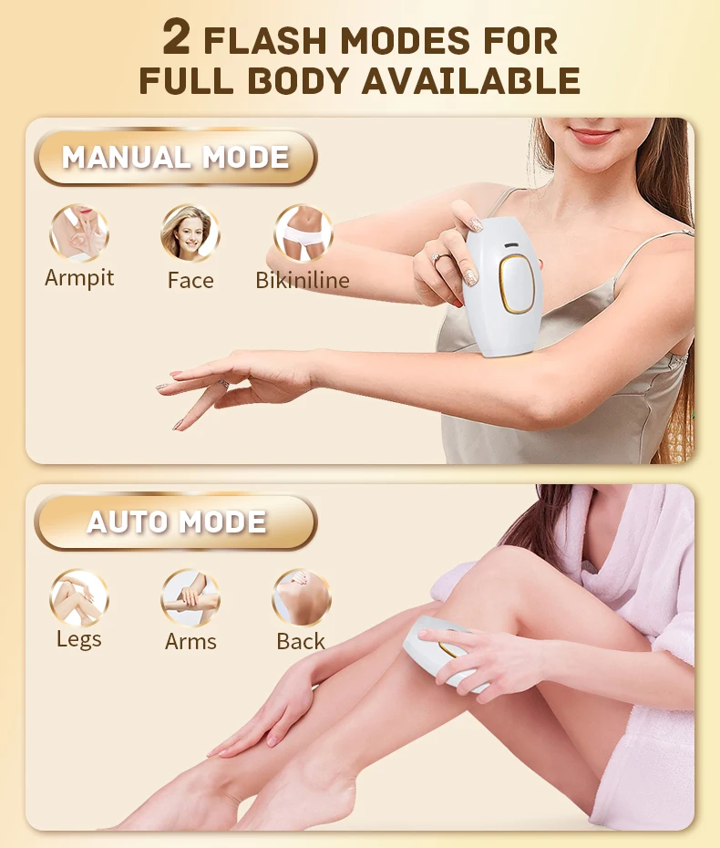 Perfect Ipl Hair Removal Laser Epilator For Women Portable Permanent