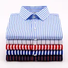 Shirts Long Sleeve Shirt 100% Polyester Cheap Man Formal Shirts Long Sleeve Thick Shirt