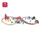 Train Train Toy Train 2021 New Children Educational Play DIY Train Railway Track Wooden Train Set Toy For Kids