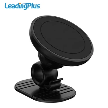 Leadingplus 360 Magnetic Car Phone Holder Mini Stand Cell Phone Magnet Mount Car Holder For iPhone Samsung