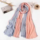 Shawl Good Quality Autumn Winter Scarf Shawl Maroc European Black Stripe Linen Scarf Pashmina Hijab Men Cotton City Scarf