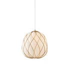 Pendant Light Lamp Lovely Japanese Vintage Milk Glass Pine Cone Pumpkin Shape Pendant Light Hanging Lamp