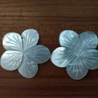 Mother Pearl Wholesale Fashion Shell 4 Flower Mother Of Pearl Flower