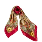 Scarf Women New Designer Wool And Silk Basic Shawls Women's Scarves Face Shield