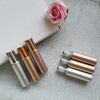 Roller Pattern Glass Roller Bottle 10ml Glitter Gold/rose Gold/silver Essential Oil Glass Roller Bottles