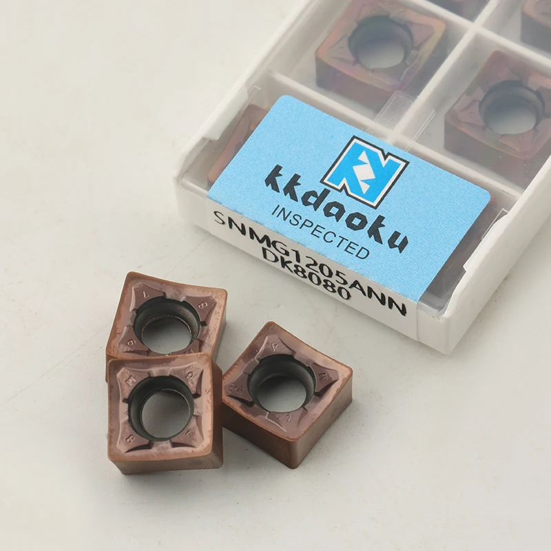 SNMG1205ANN CNC External Turning Tools High Performance Square Lathe Inserts for Steel Copper Aluminum details