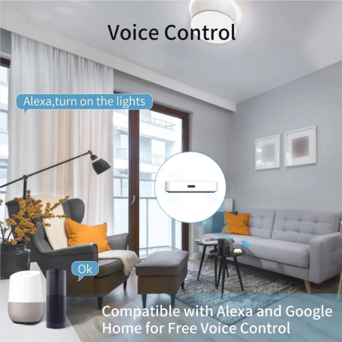 New Arrival Tuya Ble Gateway Voice APP Remote Control Automation Device Works with Alexa Google He6cc928e20094ac5befc2dedd032c0aaK